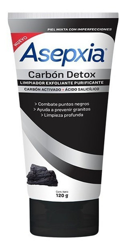 Asepxia Limpiador Exfoliante Carbon Detox Magistral Lacroze