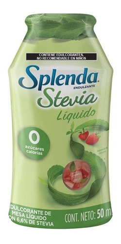 Endulzante Stevia Liquido Splenda Naturals 50 Ml