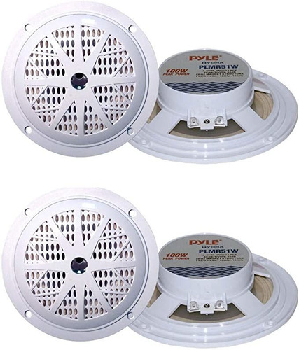 Pyle Plmr51w 5.25&#34; 100w 2-way Impermeable Altavoces De .