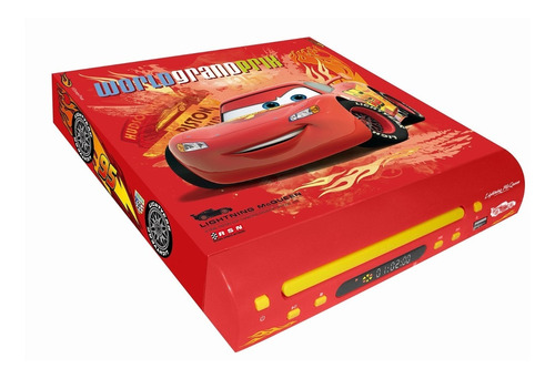 Reproductor Dvd Disney Cars 2.1 Ch