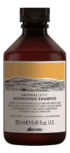 Davines Naturaltech Champu Nutritivo, Accion Limpiadora Suav