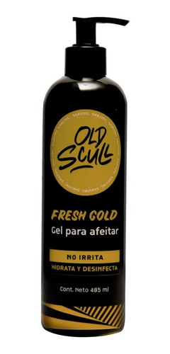 Old Scull Shaving Gel Fresh Gold 485 Ml