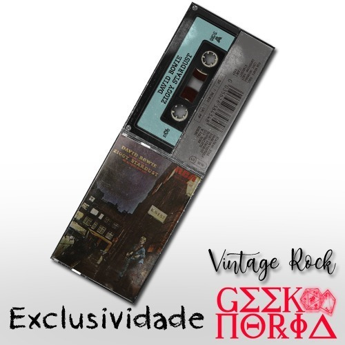 Marcador Magnético Vintage Tape Rock - David Bowie