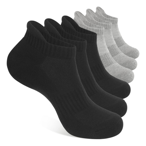 Calcetines Deportivos Tobilleros Algodón Hombre Mujer 6 Pare