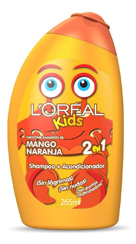 Shampoo 2 En 1 Smoothie Mango Naranja L'oréal Kids 265ml
