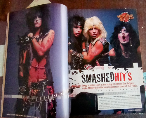 Revista Guitar World(usa) Hard Rock 80', Motley, Poison,ratt (Usado)