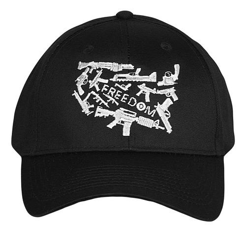 Fantastic Tees Usa Gun Map 2nd Enmienda Sombrero De Perfil M