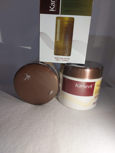 Combo Karseell Original:aceite De Argán Y Mascarilla Capilar