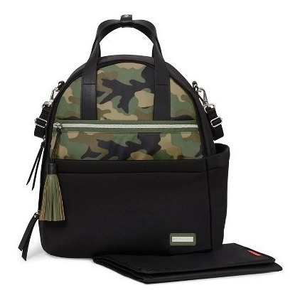 Mochila Maternal Nolita Camuflada Carter Skip Hop - Mvd Kids