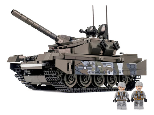Minibuild Bloquear Soldados Y Tanques Leopard Militares