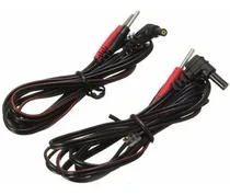 Comprar Par De Cables Conectores Tens Y Ems Cables Macho A Hembra