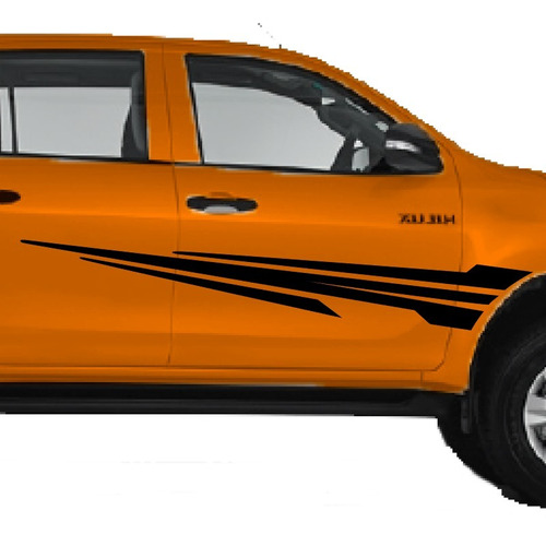 Toyota Hilux, Calco Ploteo Modelo Genesis 2