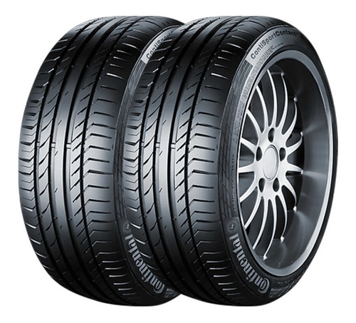 Kit X2 Continental 245/45 R17 99y Sport Contact 5 Mo - Tp