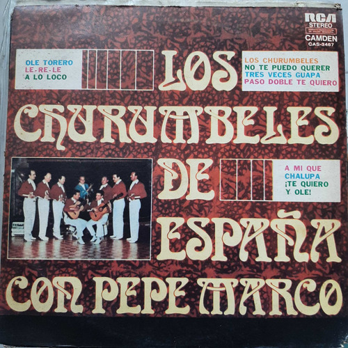 Vinilo Los Churumbeles De España Con Pepe Marco Es1