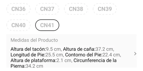 Botas Plataforma Bucaneras Elásticas Importada Premium Negro