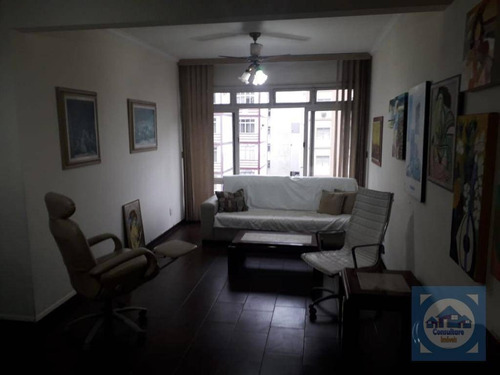 Imagem 4 de 21 de Apartamento Com 3 Dormitórios À Venda, 142 M² Por R$ 548.000,00 - Boqueirão - Santos/sp - Ap5399