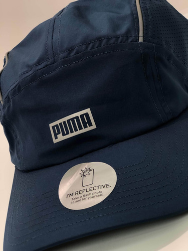 Gorra Puma Antirreflejante Azul Ajustable