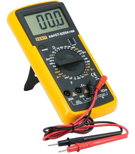 Tester Digital, Medidor De Voltaje Funciona Con Pila Aaa