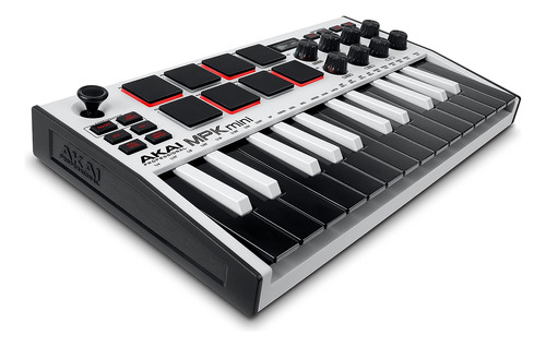 Akai Professional Mpk Mini Mk3 White - Teclado Controlador