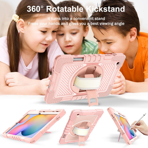 Imagen 6 de 9 de Funda Para Tablet Samsung Tab S6 Lite Sm-p613/p619 10.4 2022