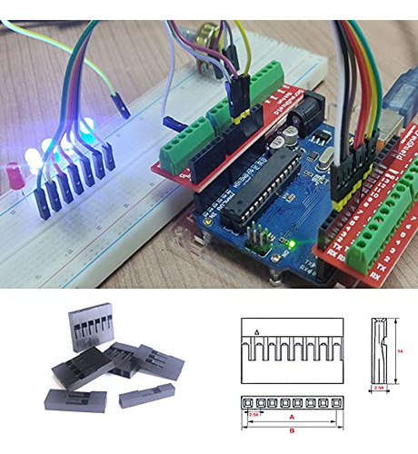 Gikfun Pack 780pcs Conectores Dupont Para Arduino Y Rc