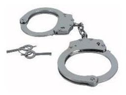 Esposas Seguridad Privada 100% Acero Niqueladas Originales