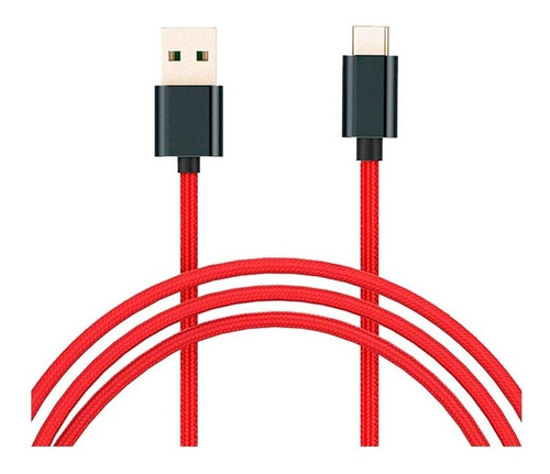 Cable Usb Tipo C Trenzado Xiaomi Mi Braided Type-c 1 Mt Csi