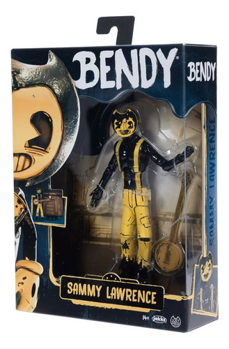 Bendy - Figura De Sammy Lawrence - Articulado - 13 Cm Alto