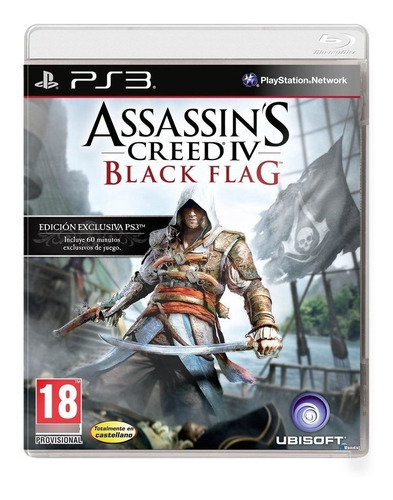 Imagen 1 de 6 de Assassin's Creed 4 Iv Black Flag Ubisoft Ps3 Físico Sellado