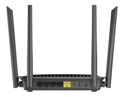 Roteador D-link Wireless Ac Dual Band Dir-815 1200mbps Cor Preto