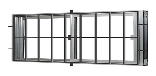 Ventana Serie 20 De 100x060 + Reja En 12mm