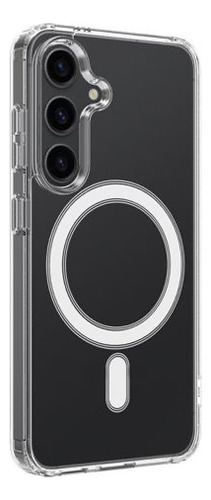 Funda Transparente Magsafe Para S24 Fe, S24 Plus, S24 Ultra Transparente Lisa S24 Fe