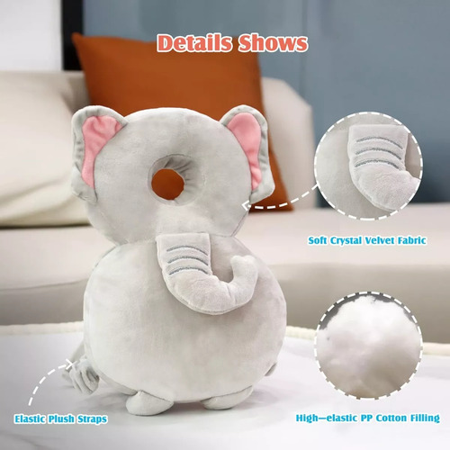 Mochila Protectora De Cabeza For Bebé Ajustable De F