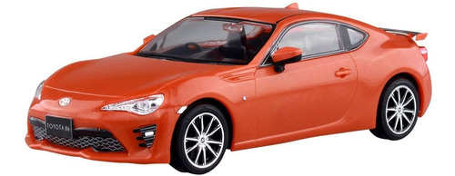 Aoshima Kit Plástico P/ Montar Toyota 86 Laranja Metálico