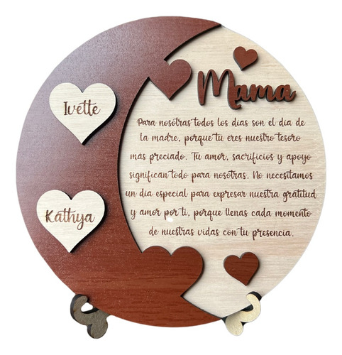 Regalo Personalizado Dedicatoria Mamá / Día De La Madre