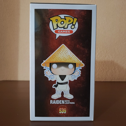 Funko Pop! Games Mortal Kombat Raiden With Lighting #539 (Usado)