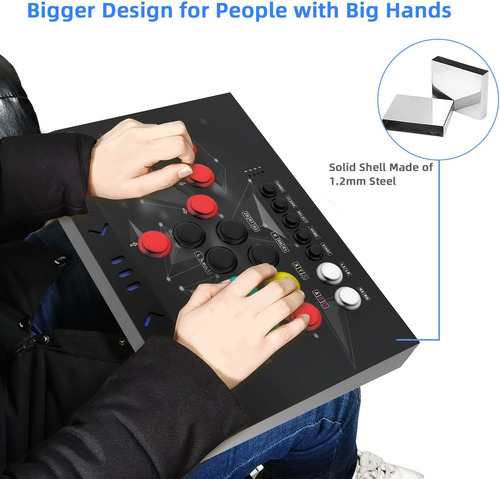 Doyo Arcade Stick Joystick Para El Hogar, Arcade Fighting Pi
