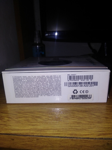 Chromecast Nuevo Negro