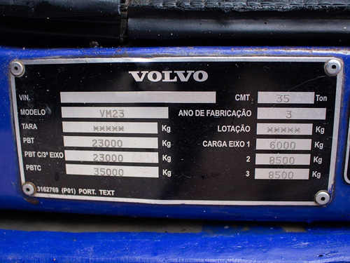 Imagem 21 de 23 de Volvo Vm 23 210 6x2 2004 Com Munck Hincol 31.000 2011= Vw