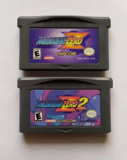 Megaman Zero 1 Y 2 Originales Para Game Boy Advance