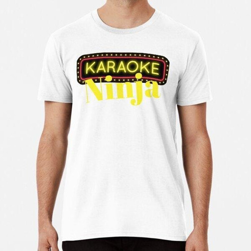 Remera Karaoke Ninja Singing Music Lovers Party Kids Gift Cl