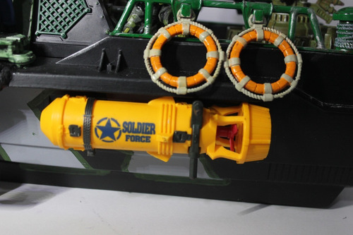 G.i.joe Figuras Y Vehículos Compatibles Bote D Asalto Custom (Usado)