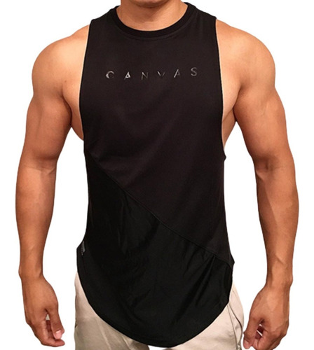 Playera Tank Sin Mangas Hombre Gym Top