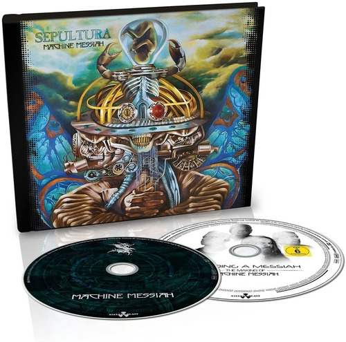 Sepultura Machine Messiah Cd + Dvd Digibook