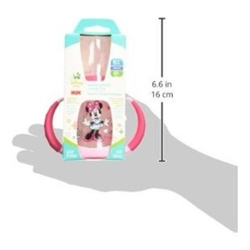 Nuk Disney Minnie Mouse Copa De Aprendices Con Silicona Boqu