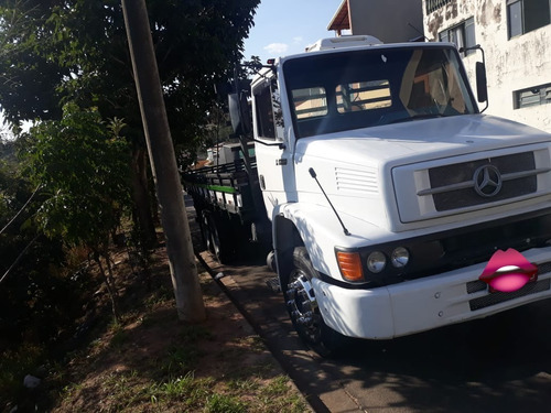 Imagem 2 de 12 de Mb 1620 Truck Carroceria De Madeira 8m 1998