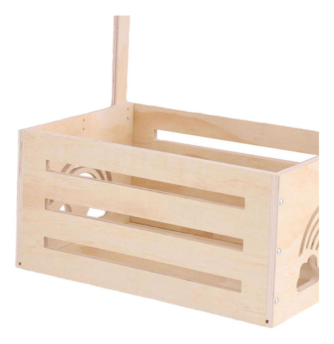 Cesta De Madera Para Bebé, Armario Con Cajón Para Baby