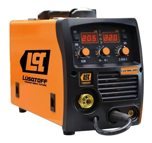 Soldadora Inverter Lusqtoff Dual Mma-mig Evo Mig-205