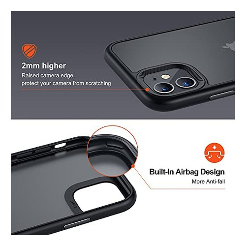 Imagen 6 de 6 de Funda Mryuesg Para iPhone 11- Negro Neblinoso