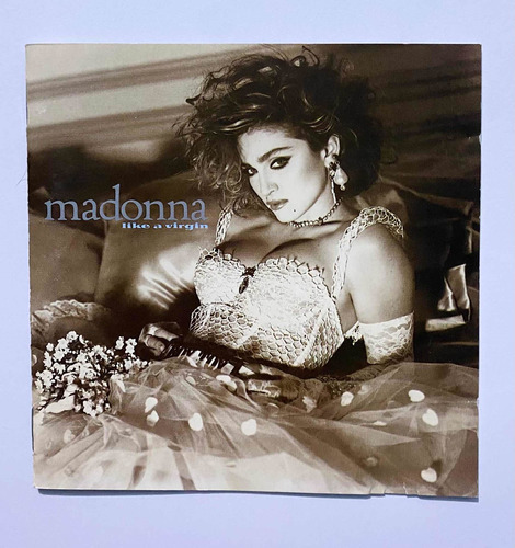 Madonna Cd Like A Virgin Hecho En Alemania Detalle